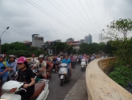 Motorbikes in Hanoi